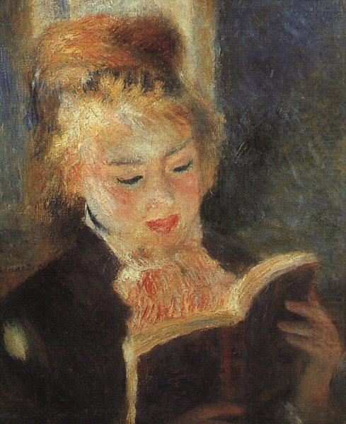 Pierre Renoir Woman Reading  fff china oil painting image
